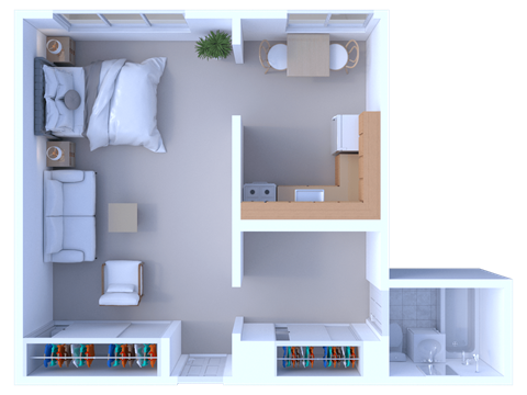 5100 S. Cornell Ave. Studio-2 Beds Apartment for Rent - Photo Gallery 12